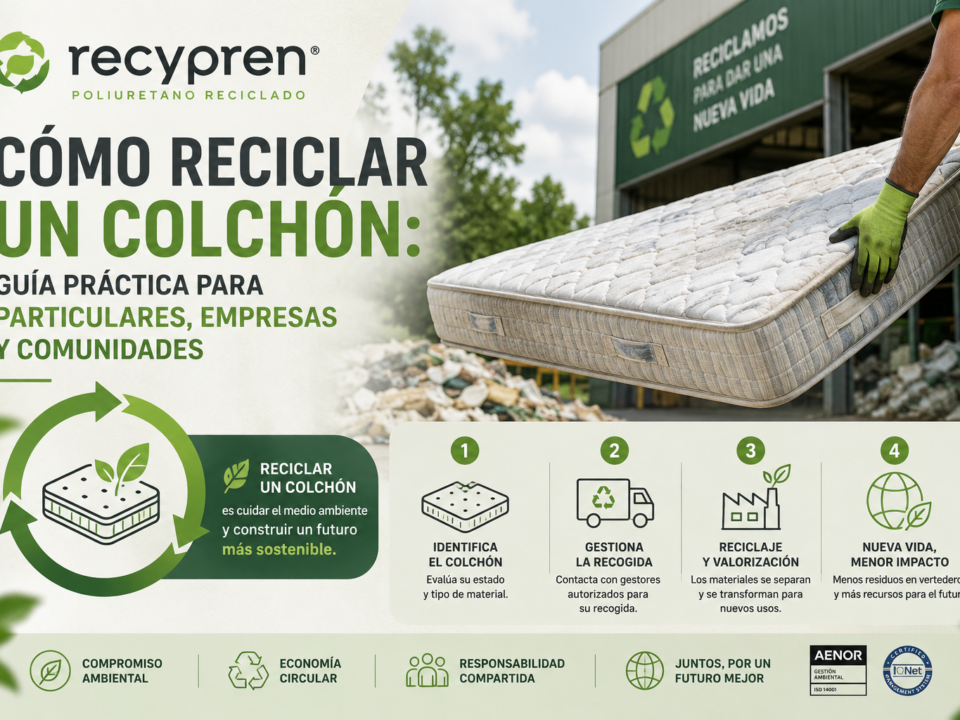 Cómo reciclar un colchón